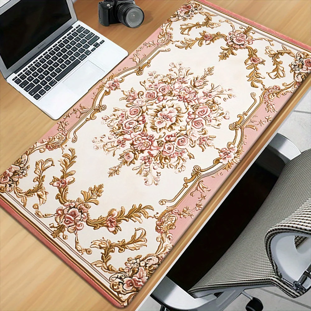 

Persian-style designed keyboard game accessories mouse pad, suitable for both office and gaming players, rubber anti-slip