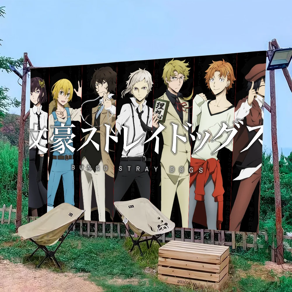 Bungo Stray Dogs Backdrop Tropical Summer Photography Background Photobooth Photozone - view 6
