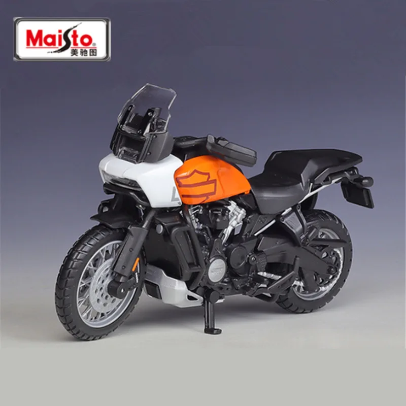 Maisto 1:18 Harley Davidson Pan America 1250 Alloy Sports Motorcycle Model Diecast Metal Street Racing Motorcycle Model Kid Gift