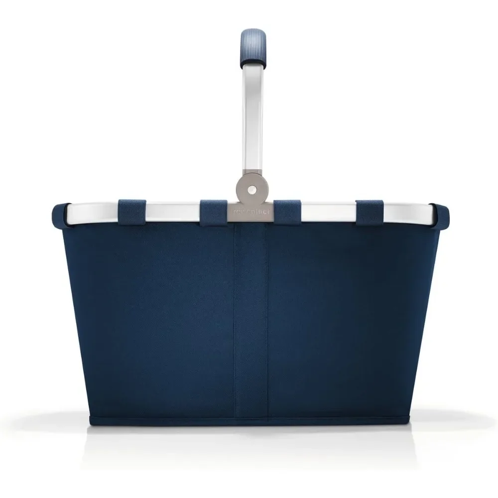 

carrybag dark blue| Sturdy shopping basket| with plenty of storage space and practical inner pocket