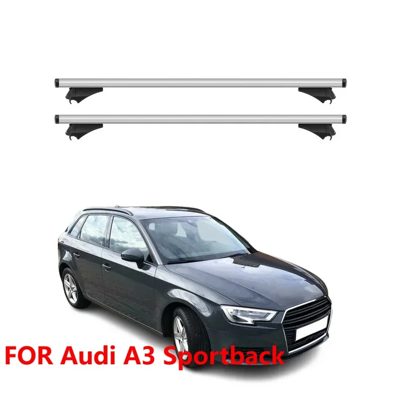 

Для Audi A3 Sportback Rails на крышу 2015-2020 гг., алюминиевый черный, 2 шт.
