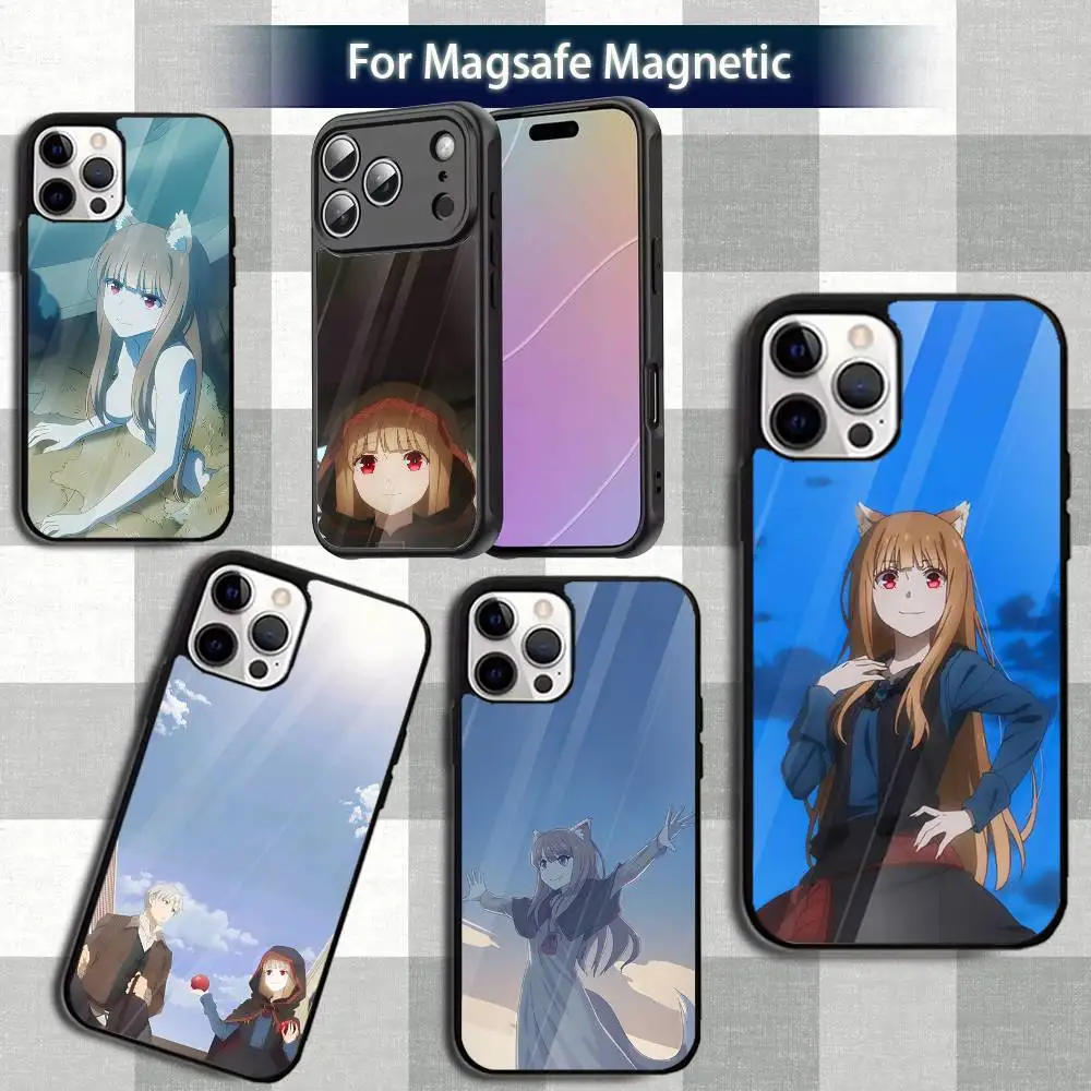 

S-Spice and W-WolS Phone Case For iPhone 13,12,15,17,11,16,14,Pro,Max,Plus,Mini,Magsafe,Magnetic Wireless Charging Case