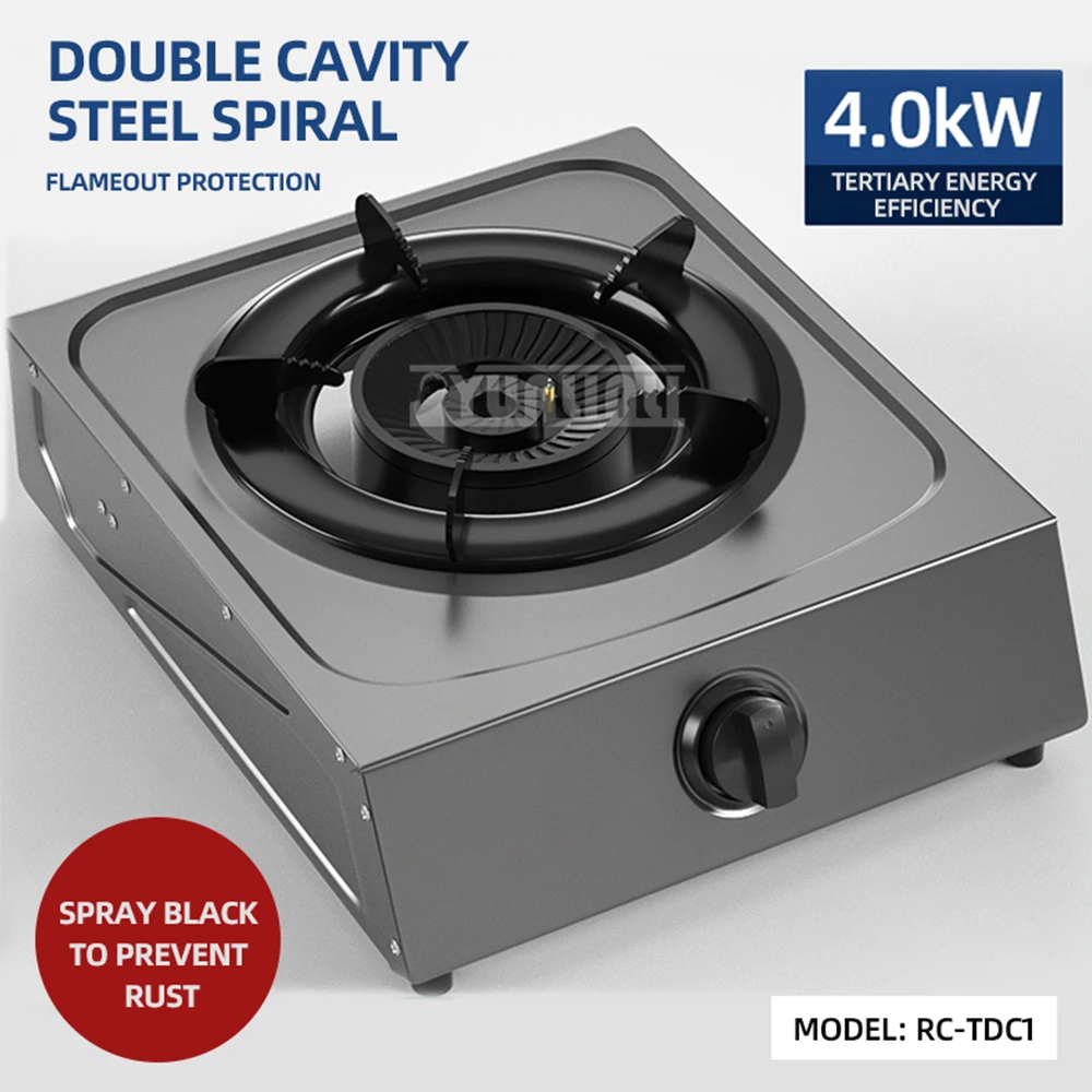 คุณภาพดีในครัวเรือนสแตนเลสประหยัดพลังงานเตาเดสก์ท็อปเตาเดี่ยวเครื่องครัวทําอาหาร