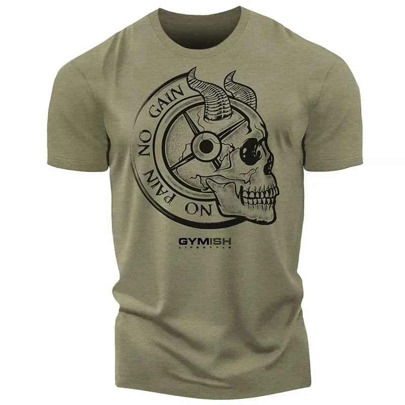 

2025 Men's T-shirts, Summer Short-sleeved Tops, Letter 3d Shirts, T-shirts, Fashionable O-collar Oversized Clothing, Men's Fitne