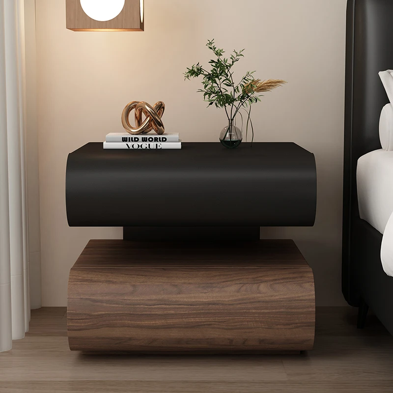 

Nordic Design Bedside Table Trendy Minimalist Luxury Nightstand Space Saving Mesitas De Noche Dormitorio Bedroom Furniture