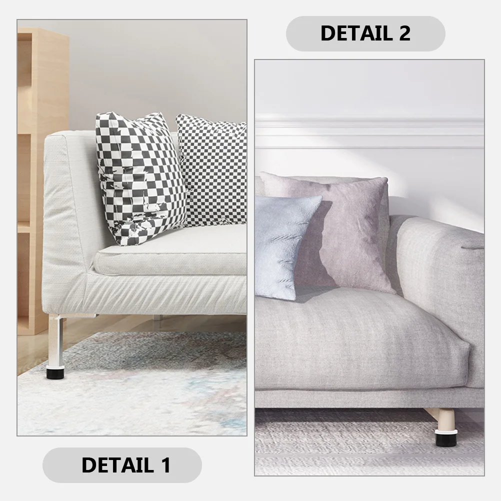 

8Pcs Non-Slip Furniture Booster Heightening Leg Pads Plastic Chair Table Sofa Feet Pads Furniture Booster Heightening Pad