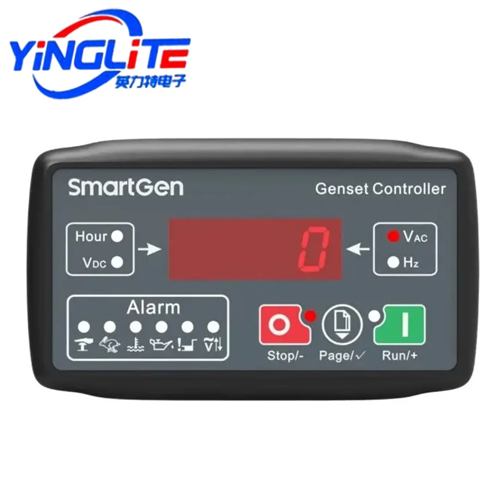 

MGC100 Genset ControllerSmall Diesel/Gasoline Genset Controller LED DisplayAutomatic Start-Stop Control PanelGenset Parts MGC100