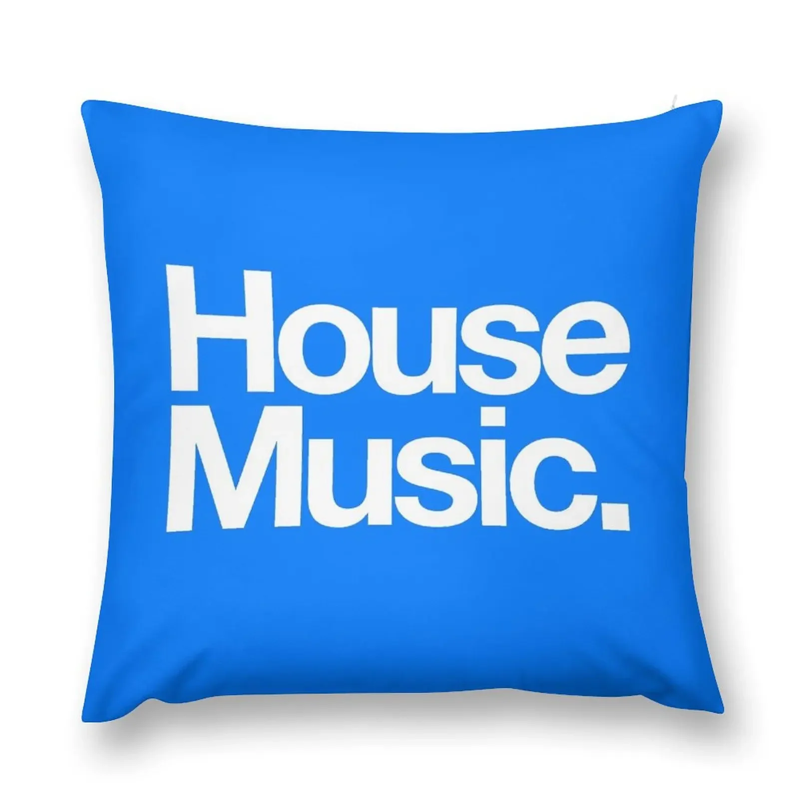 

House Music Throw Pillow Custom Cushion bed pillows Plaid Sofa pillow