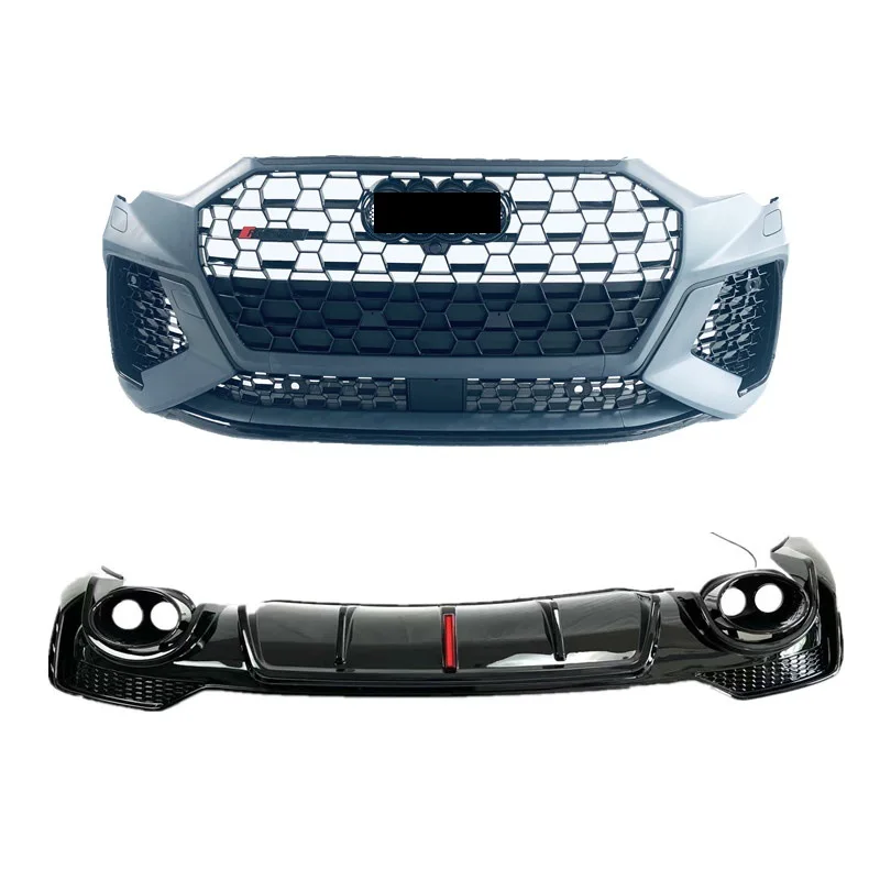 

Suitable for RSQ3 China Net Olympic Q3 China Net 2021 modified RSQ3 grille water tank cover RS3 surrounding tail lip and throat
