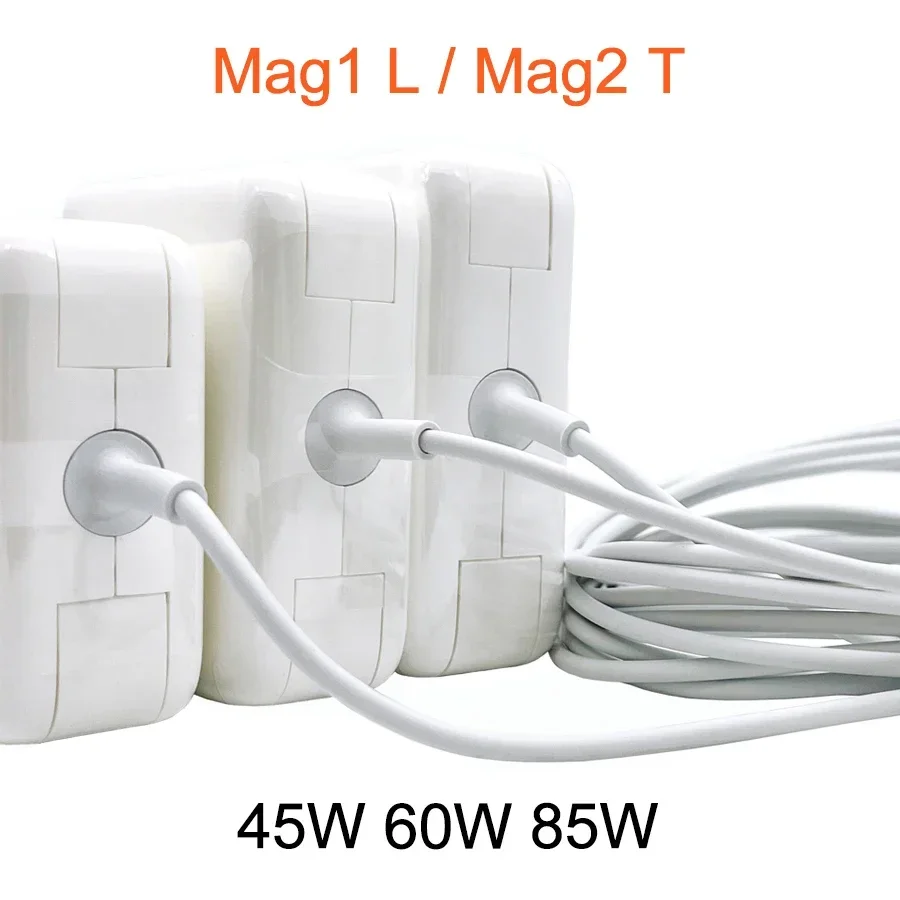 New A1466 A1286 A1278 A1502 A1398 A1465 Power Adapter For Macbook Air Pro 45W 60W 85W Mag* 2 1 Magnetic Power Adapter Charger