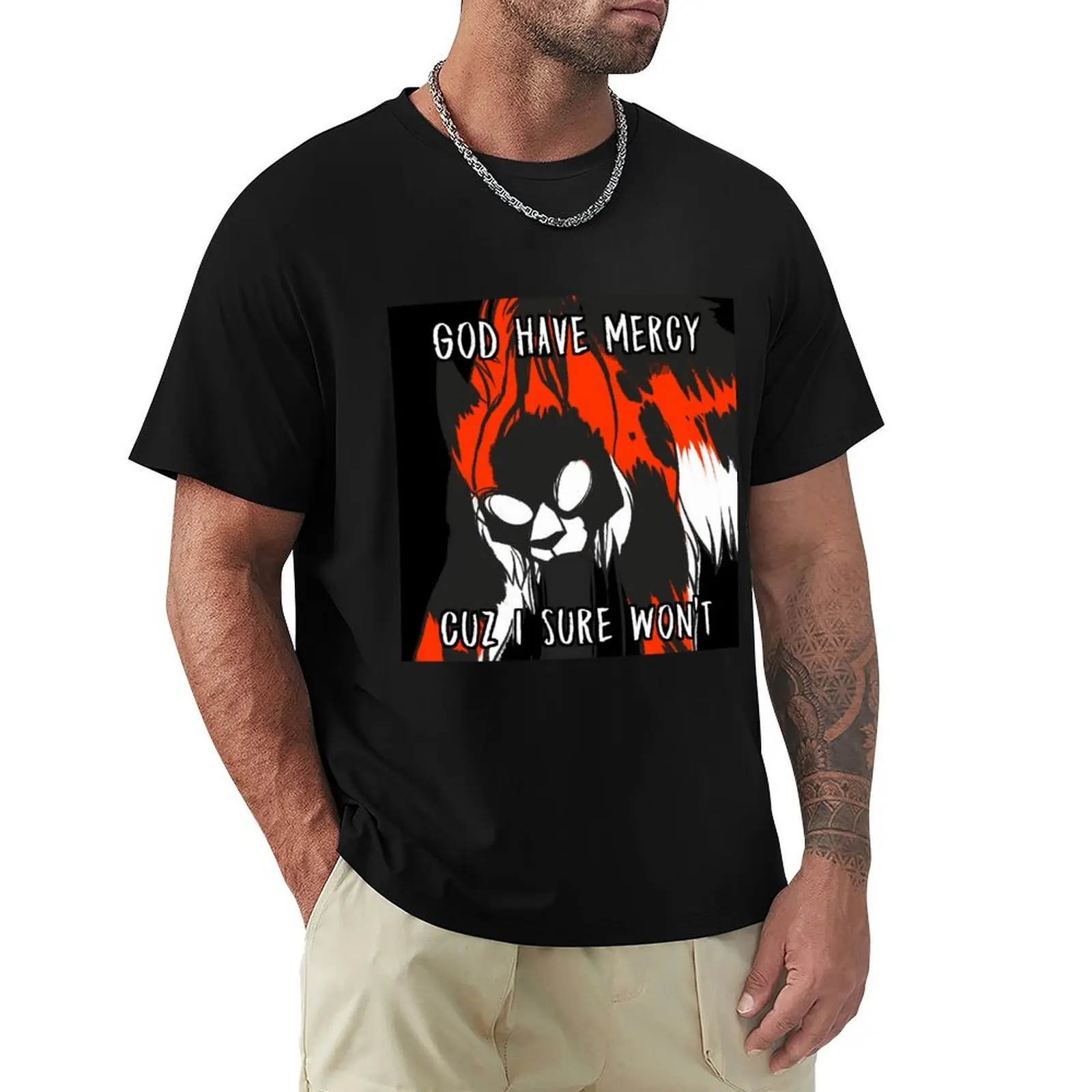 Mapleshade: GOD HAVE MERCY, CUZ I SURE WON'T T-Shirt Plus Size All Match Tee Shirt