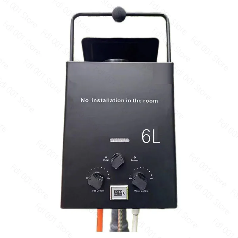 New export cross-border RV gas water heater constant temperature flue vertical instant water heater