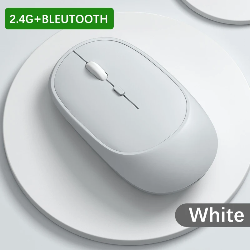 2.4Gh Wireless Gaming Mouse Dual Modes Bluetooth Ultra-Low Power Consumption,Compatible With PC Mac Computers Laptops Mute