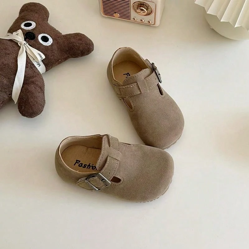 1 Pair Soft Soled Loafer Shoes, New Arrival Spring/Autumn British Style For Toddler Boys And Girls