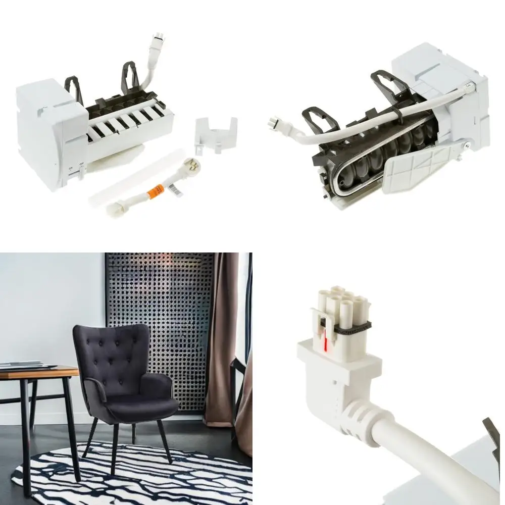 صانعة الثلج للثلاجة - تصميم مدمج، إنتاج ثلج فعال، أساسيات المطبخ المنزلي #1