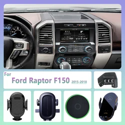 For Ford Raptor F150 2015 2016-2018 Car Phone Holder Wireless Charging Magnetic Phone Holder Car Magsafe Support Accessories
