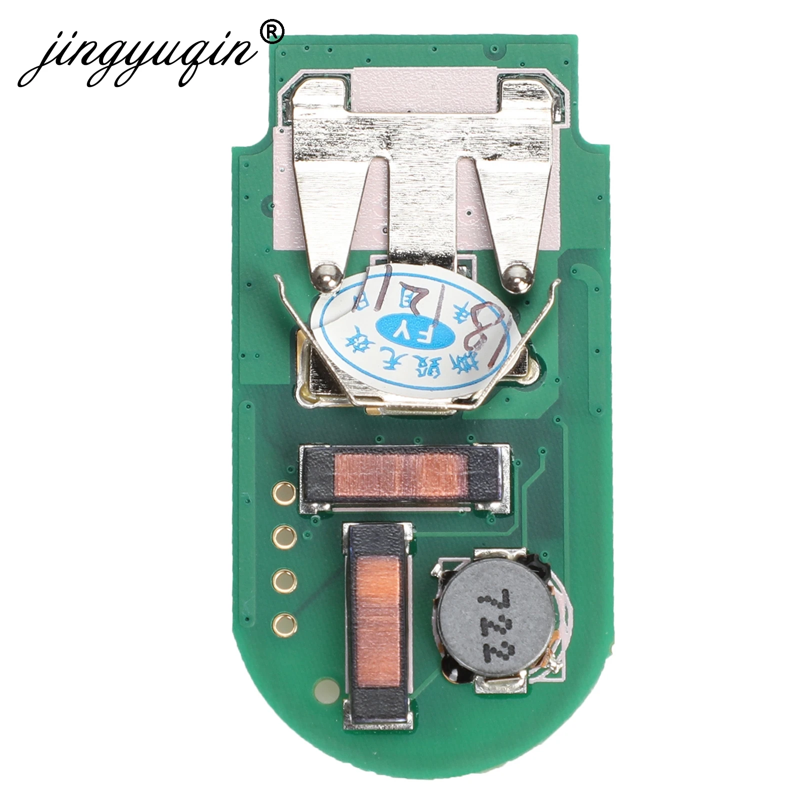 jingyuqin 4 Button Electronic Board for BMW F Series CAS4+/FEM 2011-2017 Modified Smart Remote Key Fob 315MHz/434MHz/868MHz