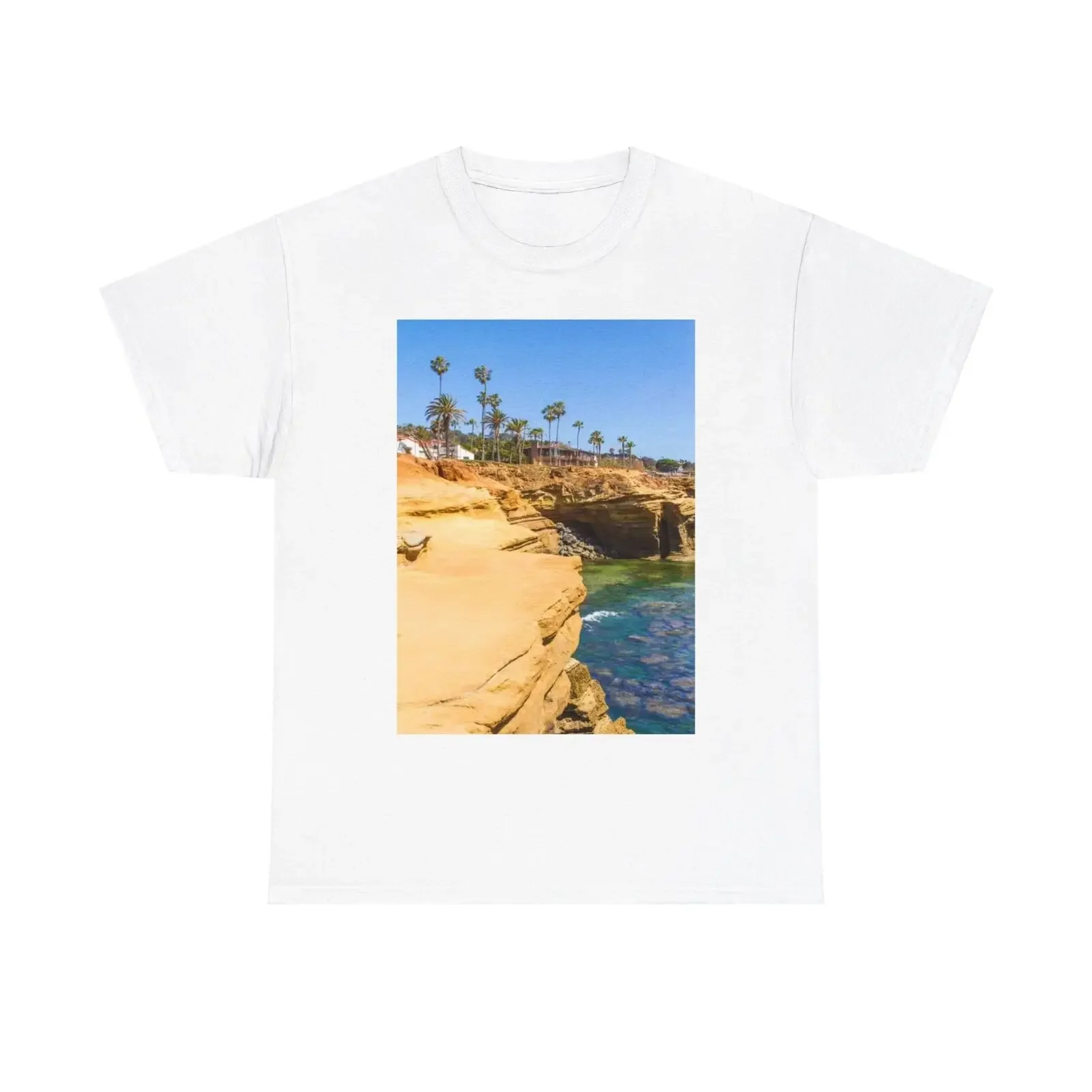 Malibu California Tshirt Oceanside Cali Beach Summer vibes Unisex Heavy Cotton