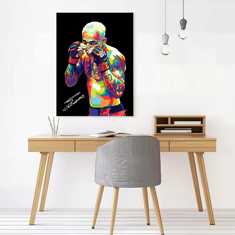 Charles Oliveira WPAP Art Canvas Poster Customizable Printed Canvas Painting Wall Art for Fans Decorative Paintings Wand Deko