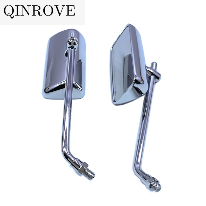 

8 10mm Motorcycle Motocross Rear Mirrors Square Retro Scooter Retro Mirror Universal For Honda X ADV PCX 125 CB500X VOGE 500AC