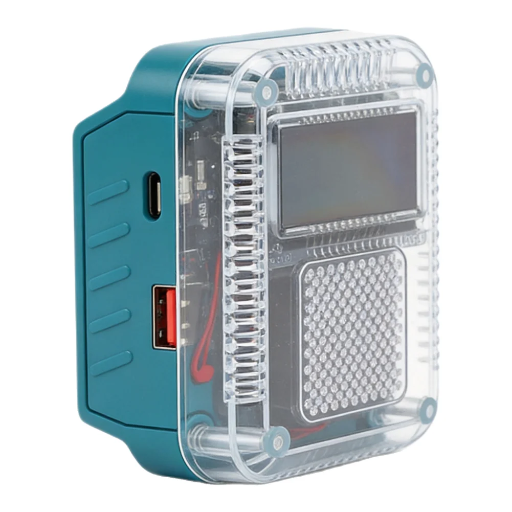 Easily Monitor Your Charging Process with This Compact 140W Lithium Battery Charger Featuring Advanced Safety Systems