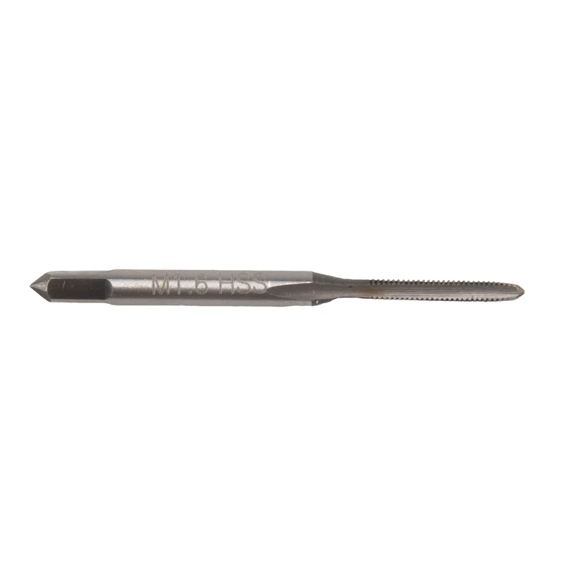 10Pcs HSS M1 M1.2 M1.4 M1.6 M1.7 M1.8 M2 M2.5 M3 M3.5 Mini Tap Drill Bit Machine Metric Thread Tap Set Screw Tap-N30R