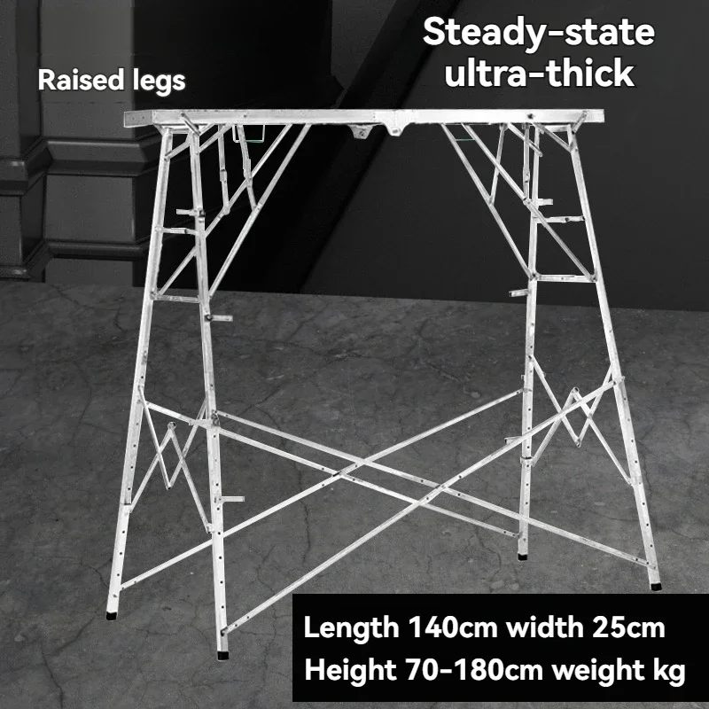 1PC Steady State Super Thick Horse Stool Folding Lift Thickening Extra Thick Project Interior Decoration Putty Upgrade