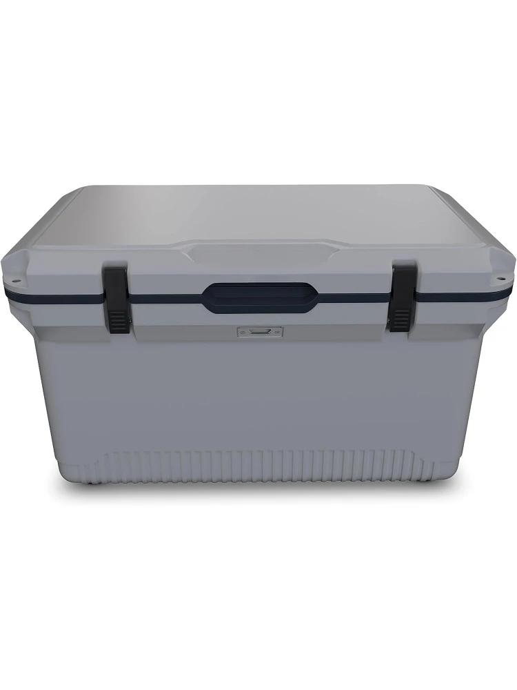 60 QT Ultra-Light Injection Molded Cooler - Ice Chest Keeps Ice up to 7 Days - Large Cooler Includes Wire Basket, Divider