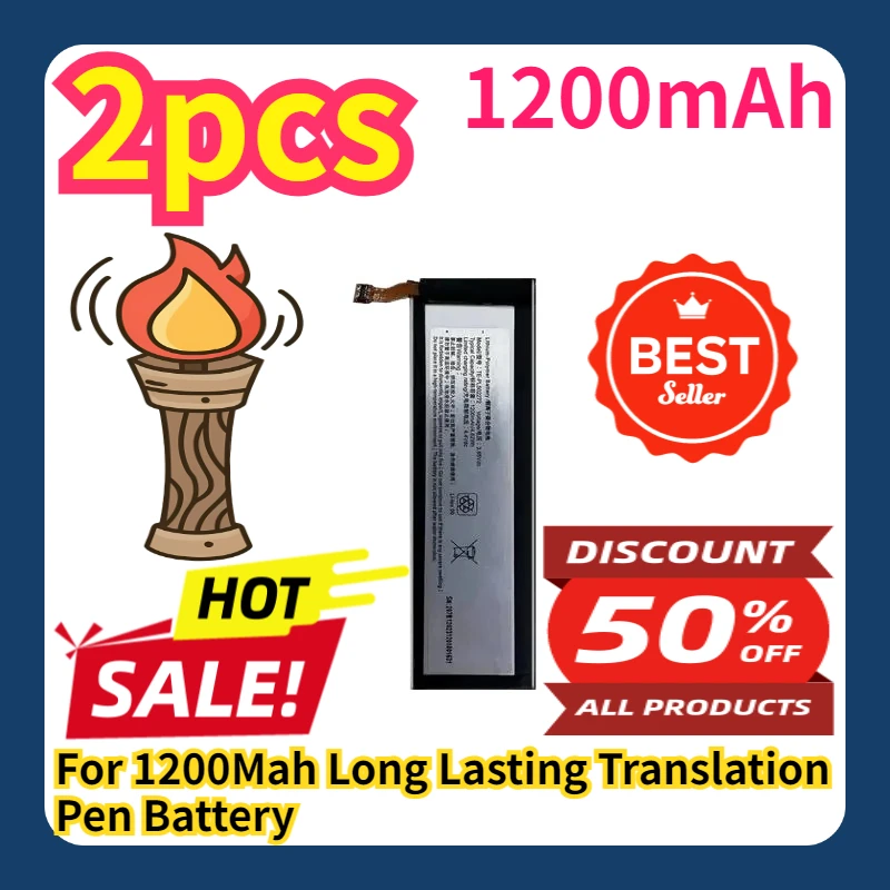 

Аккумулятор для ручки-переводчика на 1200 мАч с длительным временем работы