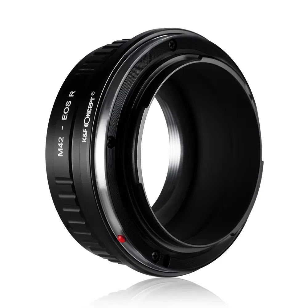 K&F Concept Adapter for M42 Screw Mount Lens to Canon EOS RF Screw Mount Camera EOS R RP R10 R100 R3 R5 R50 R6 MARK2 R7 R8 RP