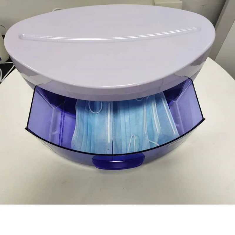Mini UV Disinfecting Cabinets Barber Shop Beauty Manicure Small Vertical Tool Towel Disinfection Box Sterilizing Machine