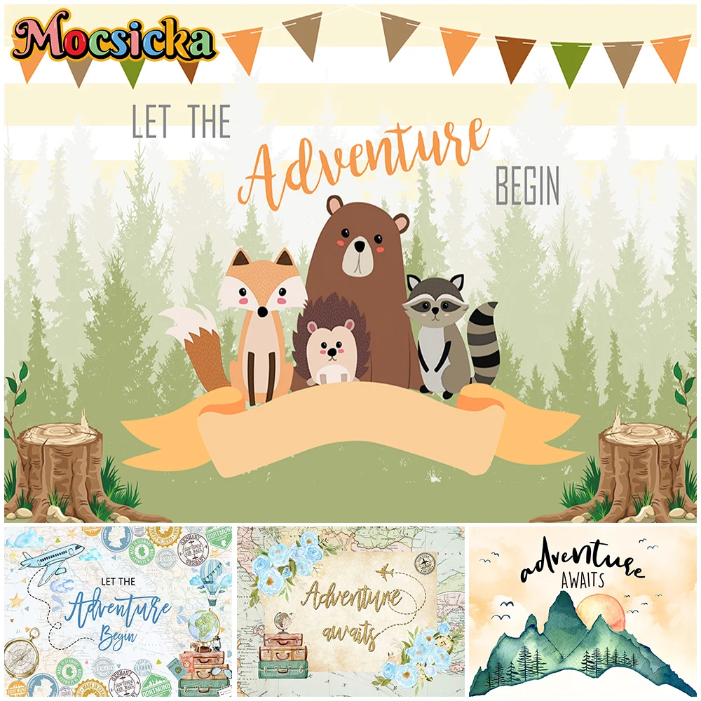 Mocsicka Adventure Backdrop Wo - огляд і ціна Outdoor Adventure Background