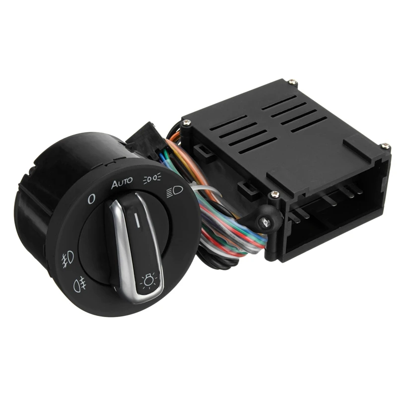 Car Auto Headlight Sensor Head Light Lamp Switch+Control Module For Transporter Multivan Jetta Mk4 3BD941531A 1C0941531A