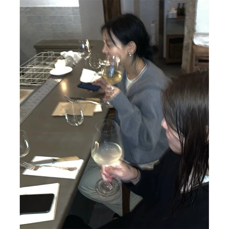 

Повседневная свободная женская вязаная толстовка на молнии с капюшоном и шнурком, удобный осенний модный топ от бренда Selfwill