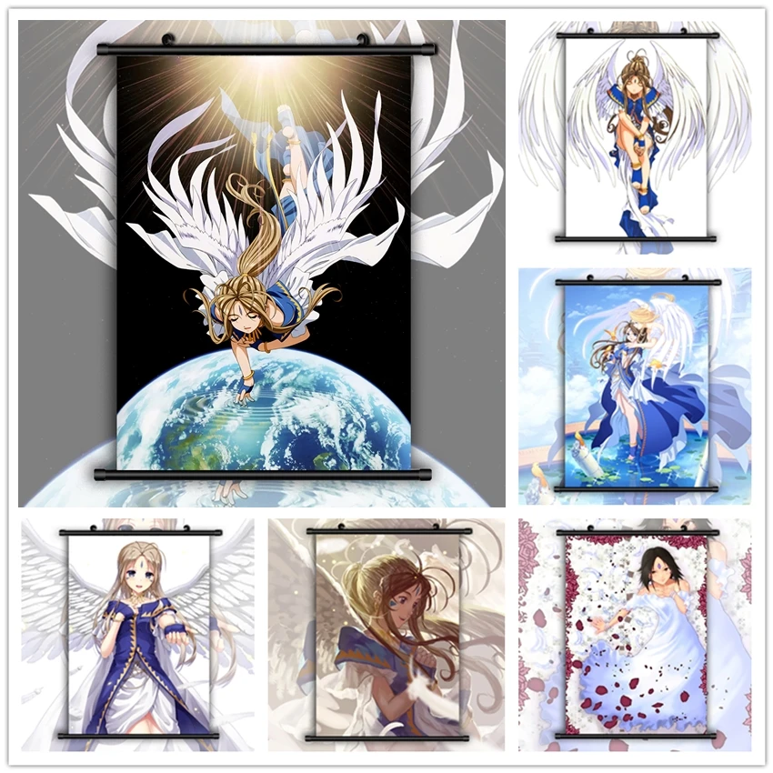 Oh My Goddess! Belldandy Peorth Wall Art Room Decor Pictures for Home Decoration Canvas Painting Posters and Prints Wall Decor