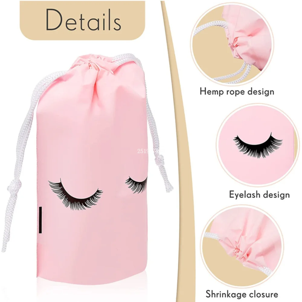 100/50 قطعة أكياس بلاستيكية قا - مراجعة Eyelash Extension Aftercare وسعره