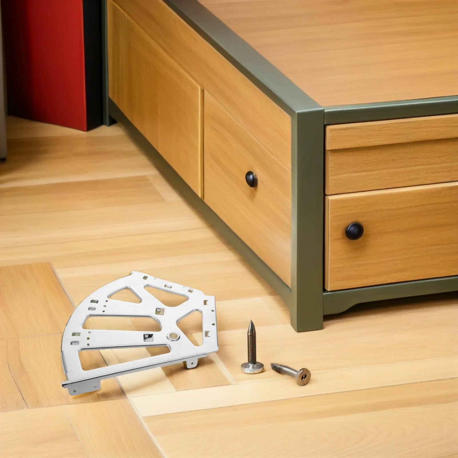 

1Set Stainless Steel Flip Frame Hinges Shoe Cabinet Replacement Hardware Sturdy Shoe Rack Drawer Fittings for Home Office