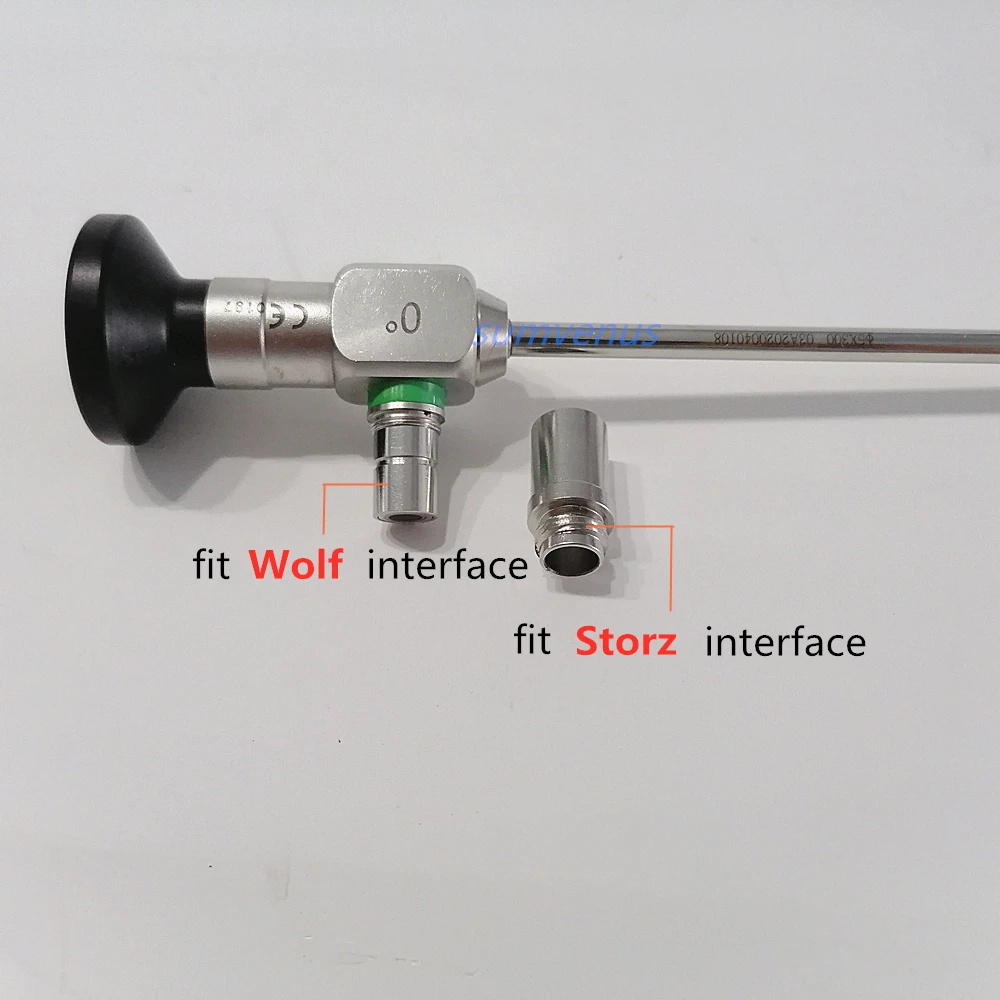 O cirúrgico médico hd 44mm * 302mm 2.2.9*302mm 0 30 70 graus fits 5mm 1010mm cabe a câmera rígida da endoscopia do endoscópio da relação do lobo de storz