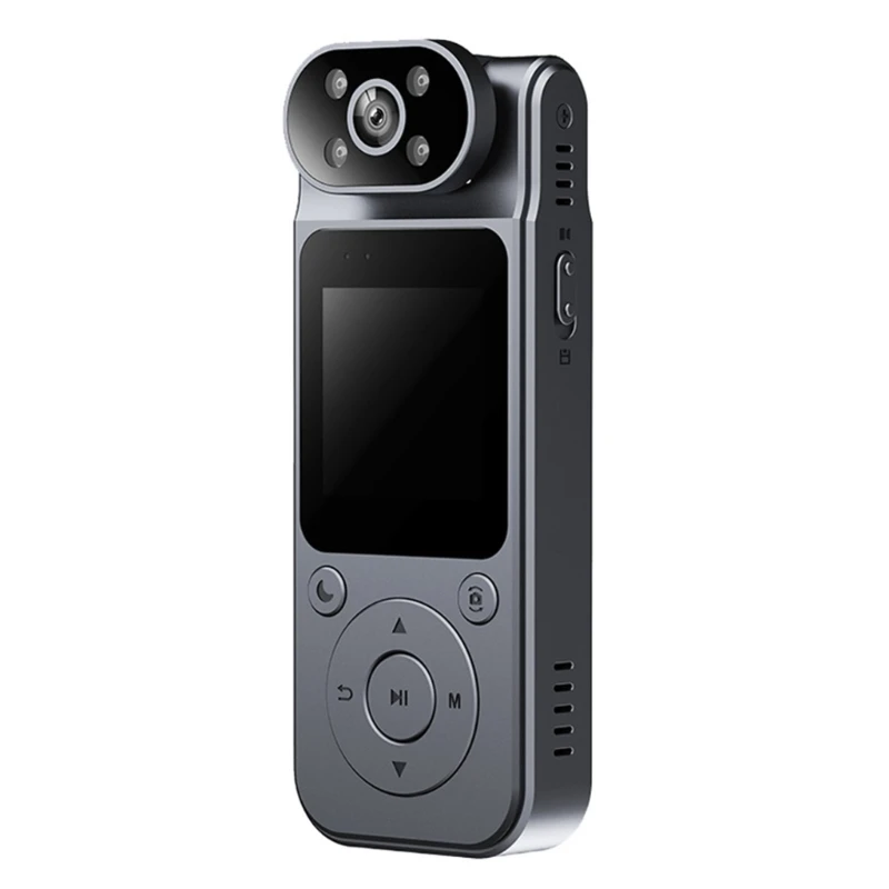 L19 1080P Body Camera with Mount and 180°rotation Lens for Private Investigator and Delivery Workers