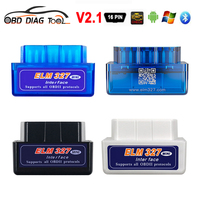 OBD2 Code Reader Super ELM327 V2.1 BT for Android Torque High Quality Mini ELM 327 OBD OBDII Auto Diagnostic Car Scanner Tool