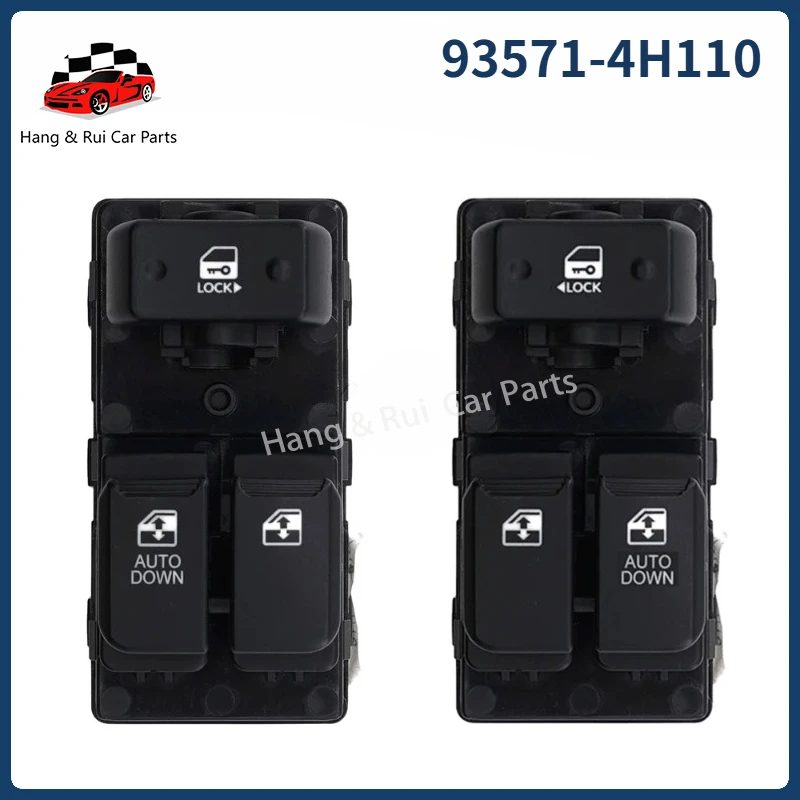 

93571-4H110 93570-4H000WK Главный переключатель стеклоподъемника передней левой/правой двери для Hyundai H1 Starex i800 Grand iMax 2007-2016