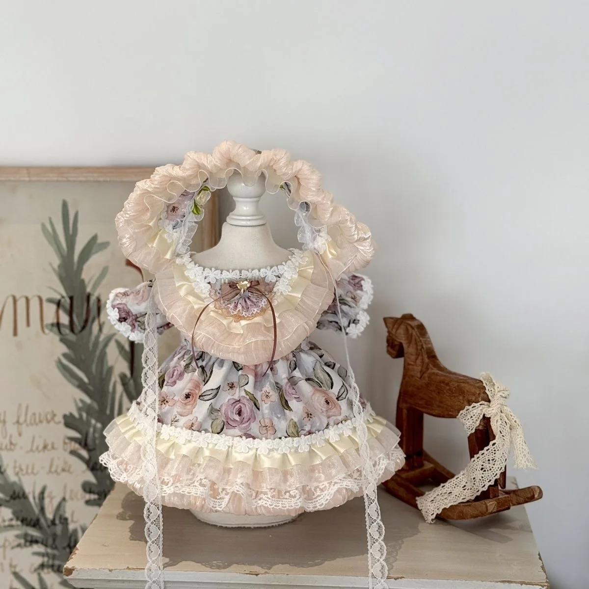 

10 см 15 см 20 см 40 см хлопковая кукольная одежда, платье розы 50 см платье куклы реборн с бесплатной доставкой