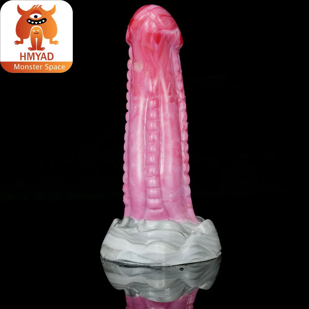 8 Inch Pink Squid Tentacle Silicone Dildo