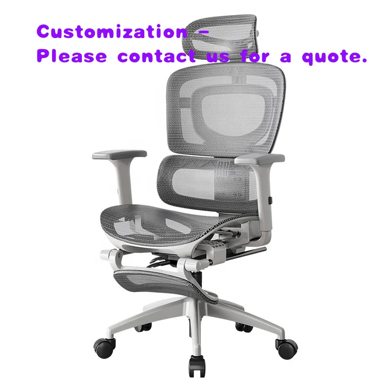 custom.Modern Ergonomic Office & Home Reclining Gaming Chair Adjustable Backrest Computer Chair with No Fatigue Long Sitting Fea