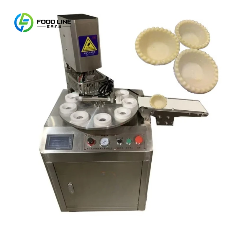 Customized Professional Egg Tart Crust Forming & Tart Pie Making Machine 220V New 304 Stainless Steel High-Accuracy Press