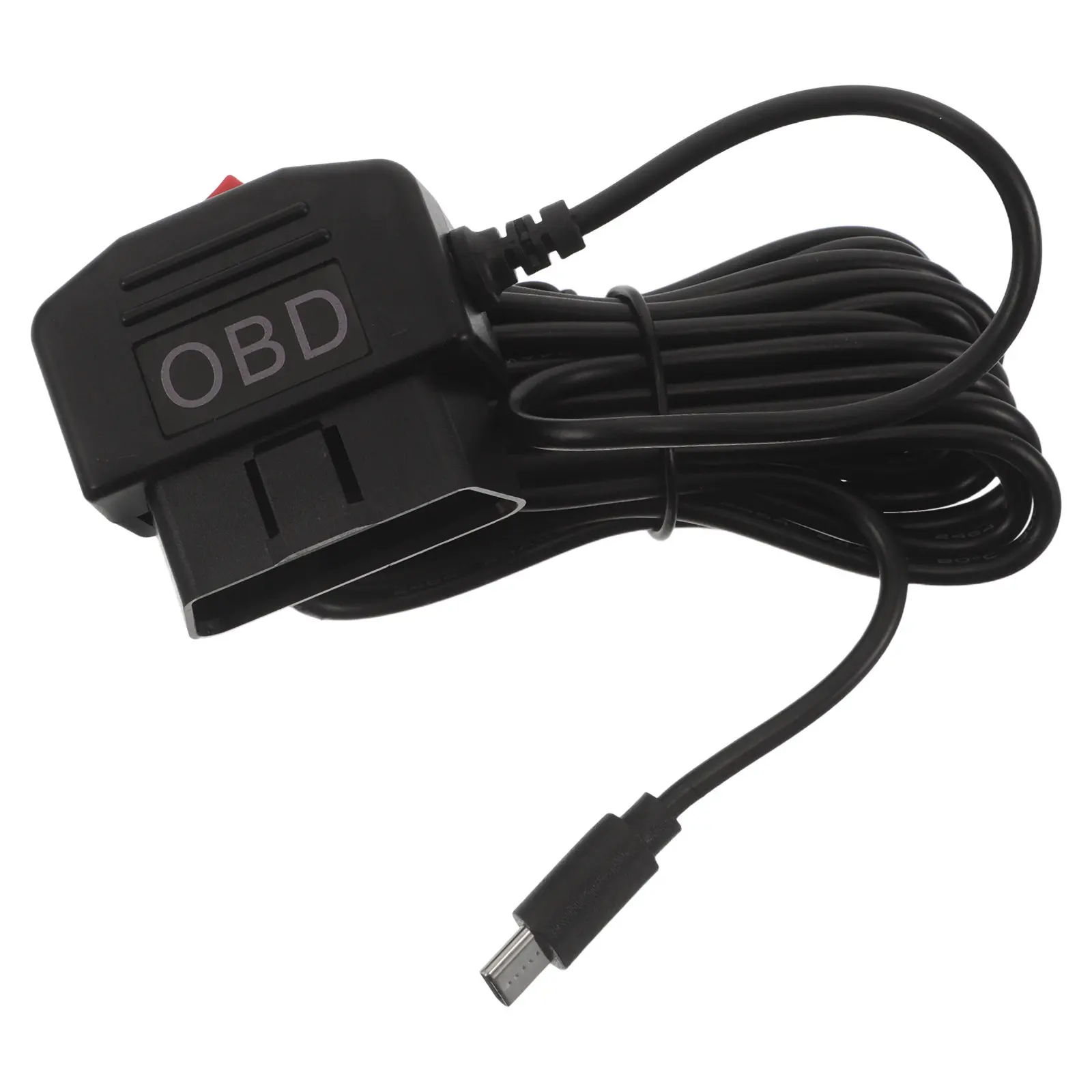 Dash Cam Obd Power Cable Type C 11.5ft Parking Monitor Low Voltage Protection Auto Cutoff Dashcam Hardwire Cable for Car Dvr