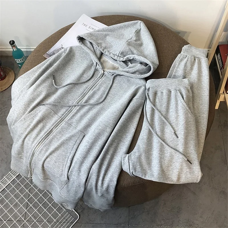 

Женская толстовка с капюшоном на тонкой молнии весна-осень, комплект из 2 предметов L, бамбуковый хлопок, ell Sve Long Sve, темно-синий воротник Dr