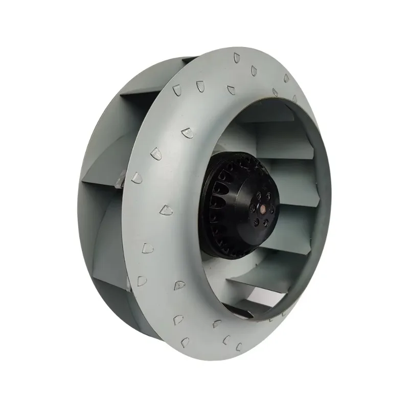 225mm Ac Galvanized Sheet Blade Backward Curved Centrifugal Fans Centrifugal Cooling Ventilation Fan for Duct air Purifier