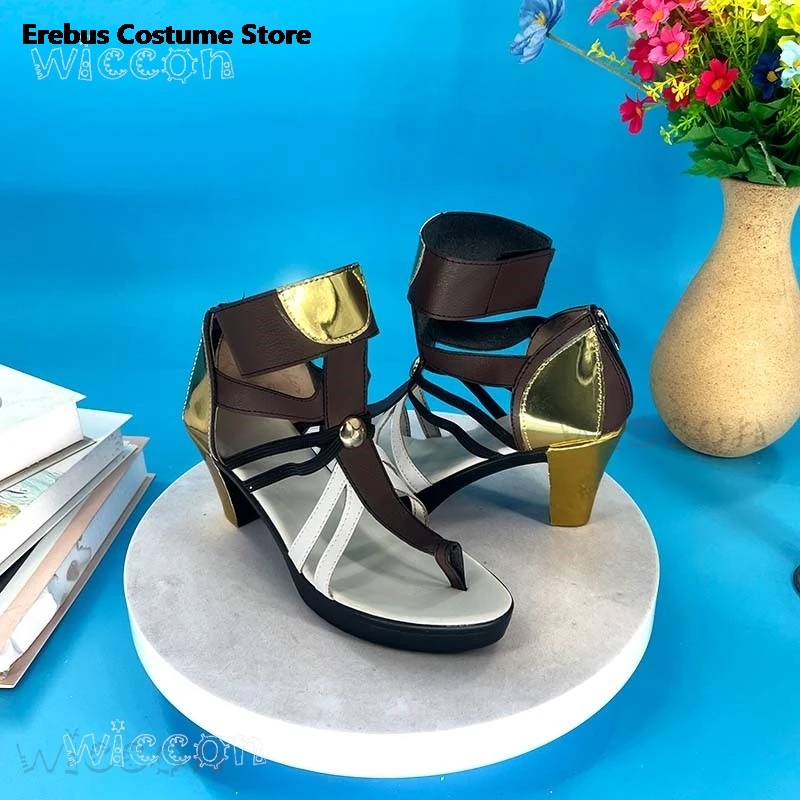 

Disfraz Хэллоуин BWuthering Waves Augusta Обувь для косплея Лолита Аниме Конвенция Игровой персонаж Fema Carnaval Взрослые