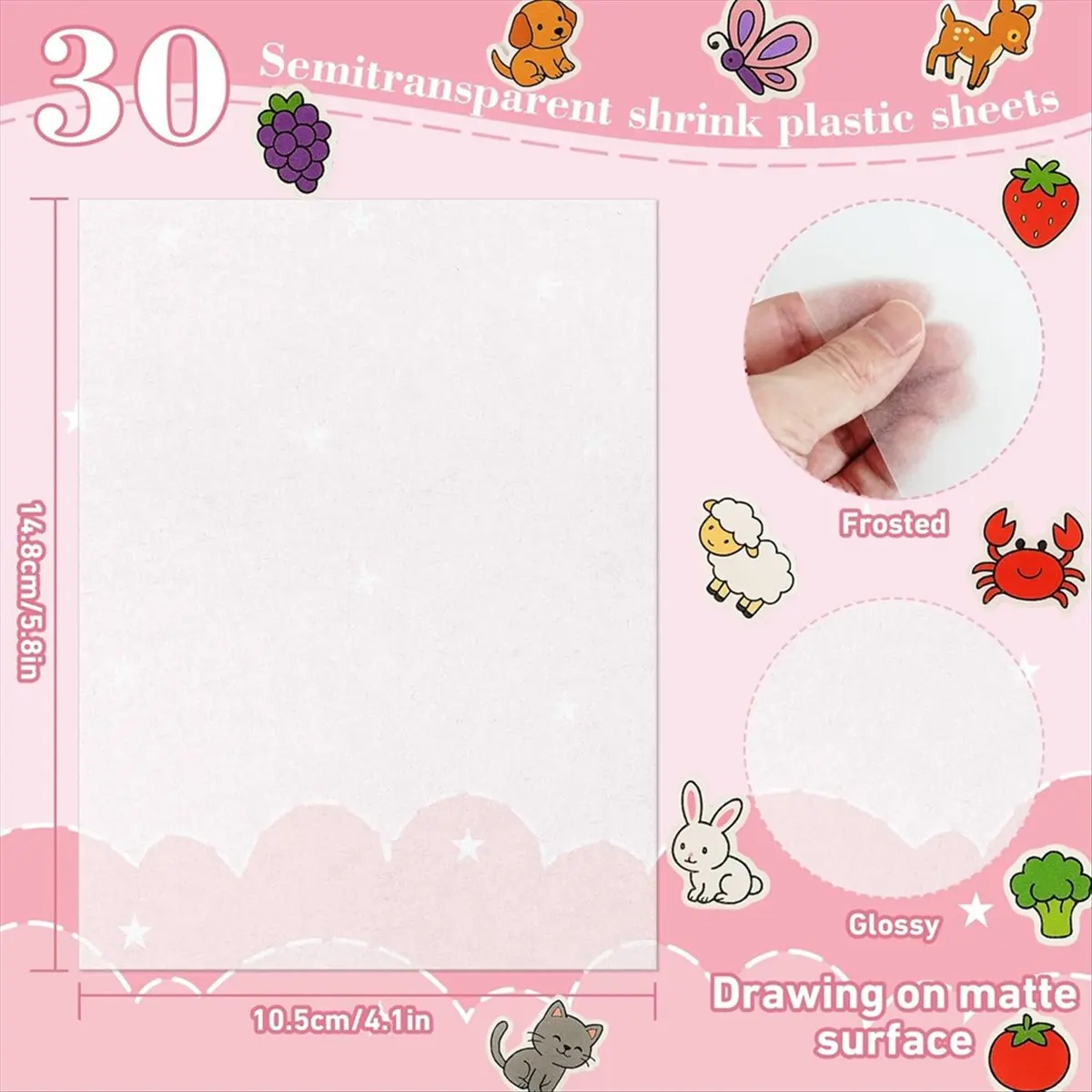 30-Pack Shrink Plas…